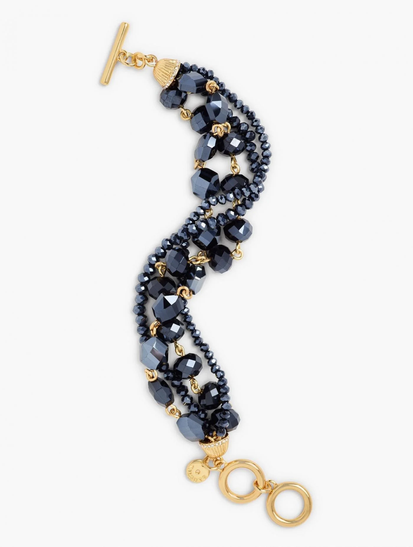 Jewelry | Twist Faceted Beads Bracelet INDIGO MULTI &#8211; Talbots Womens