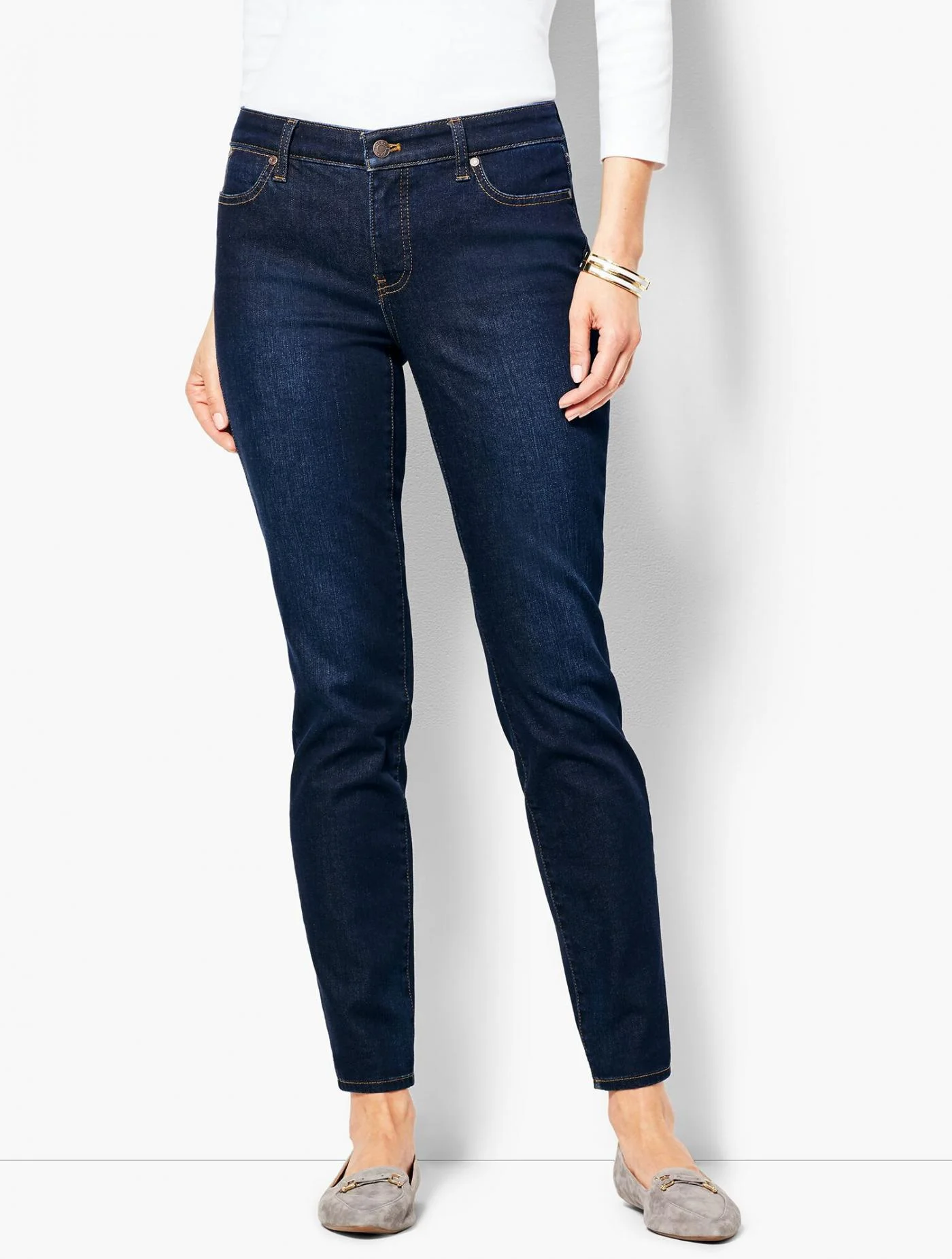 Jeans | Slim Ankle Jeans &#8211; Indy Wash INDY WASH &#8211; Talbots Womens