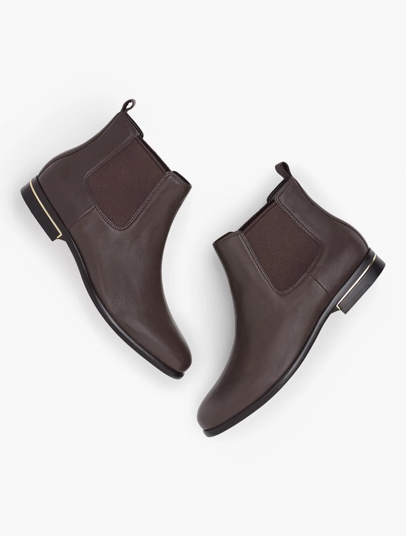 Boots | Sydney Chelsea Ankle Boots CHOCOLATE &#8211; Talbots Womens