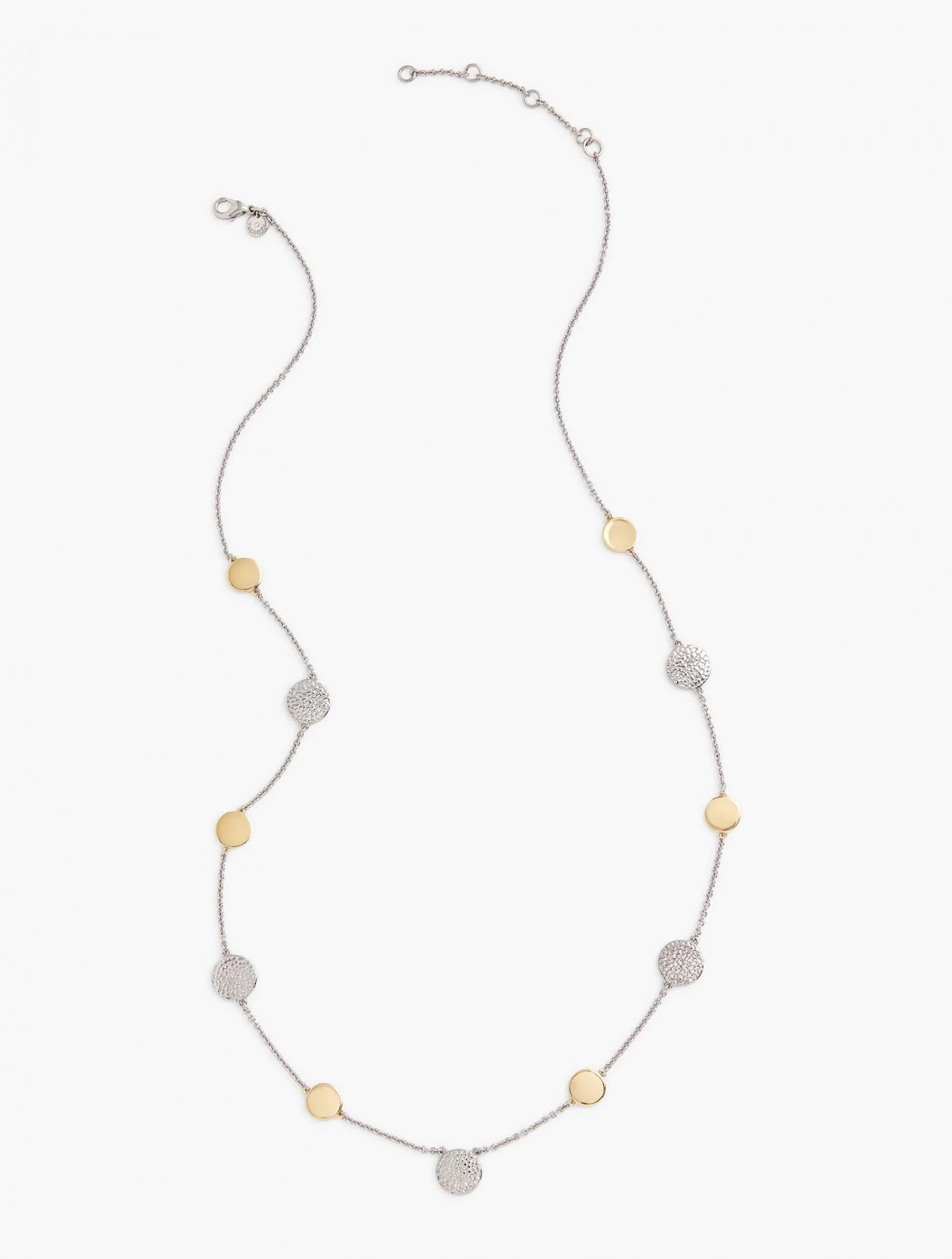 Jewelry | Mixed Texture Layered Necklace GOLD/SILVER &#8211; Talbots Womens