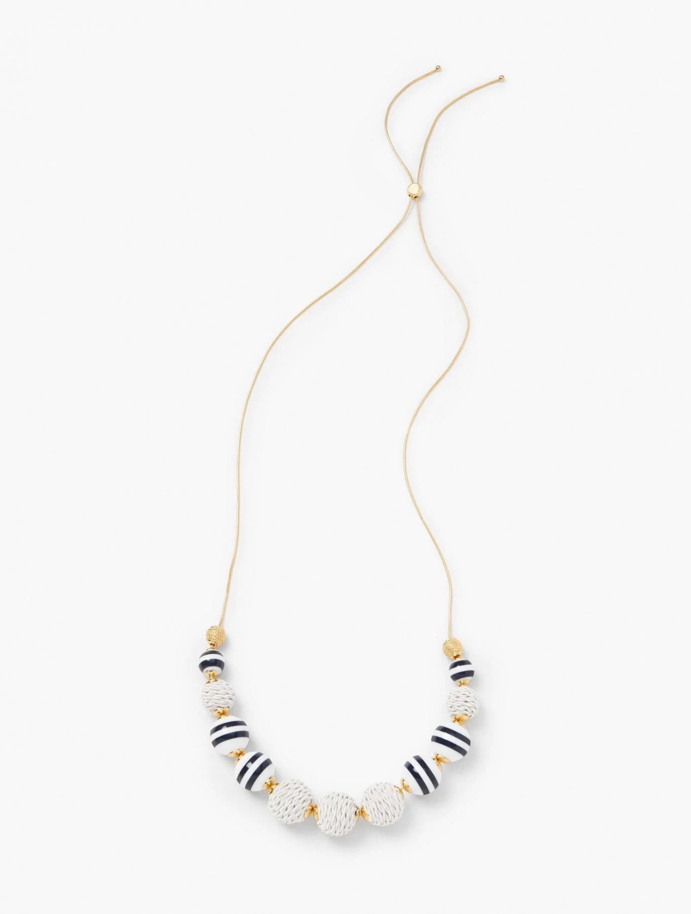 Jewelry | Breton Stripe Necklace INDIA INK MULTI &#8211; Talbots Womens