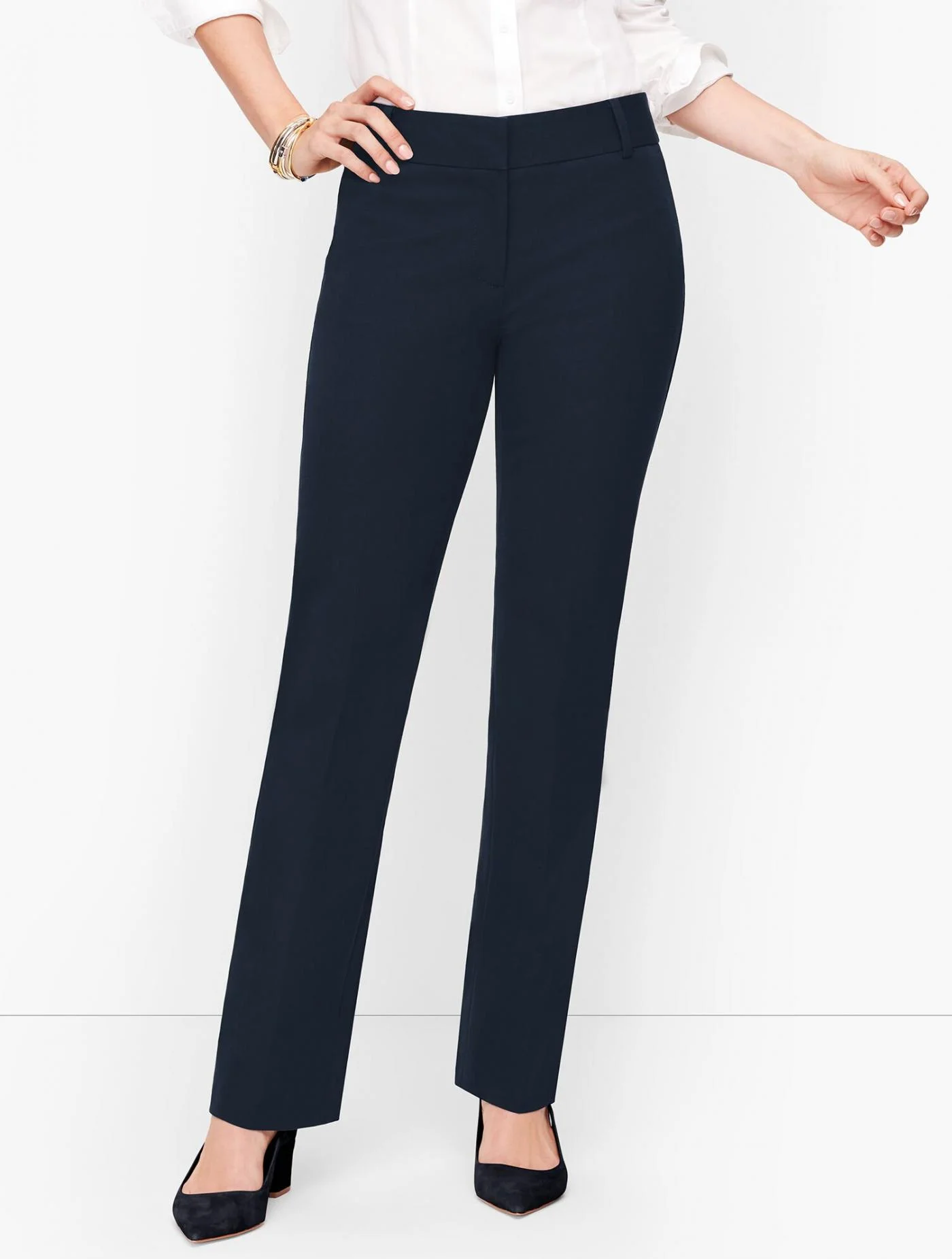 Pants | Talbots Newport Pants &#8211; Curvy Fit &#8211; Solid INDIGO BLUE &#8211; Talbots Womens