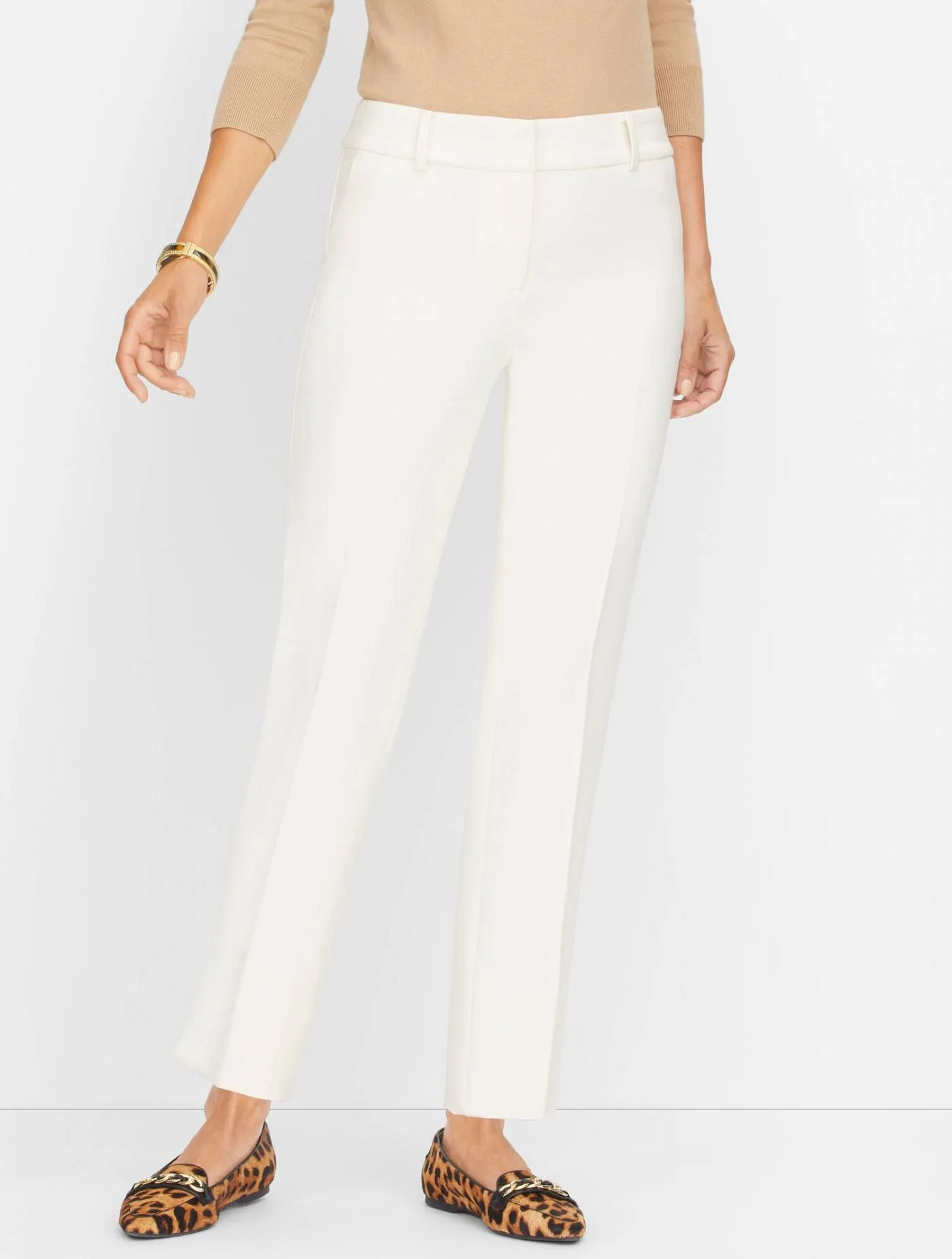 Pants | Talbots Hampshire Ankle Pants &#8211; Lined Ivory IVORY &#8211; Talbots Womens