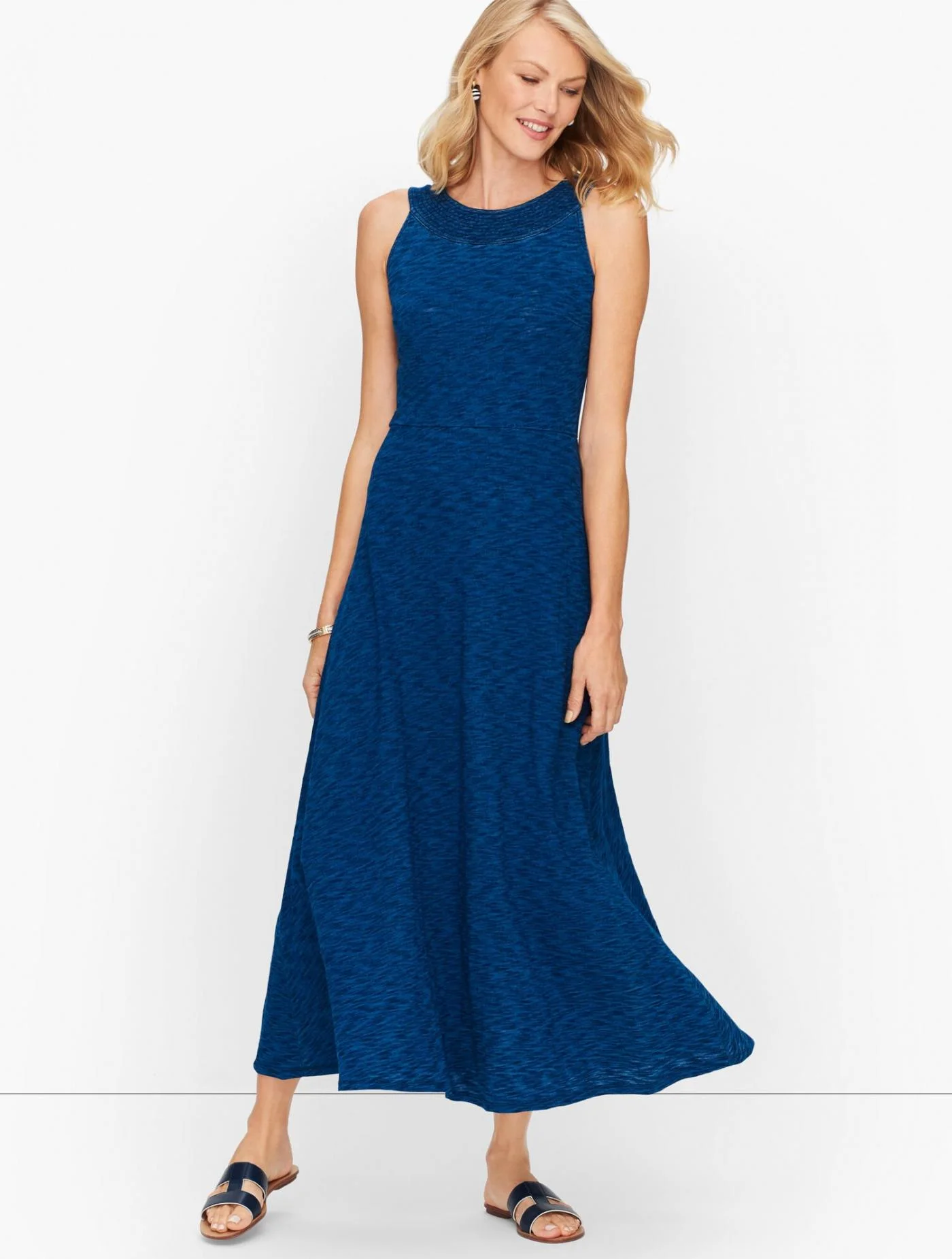 Dresses | Slub Cotton Maxi Dress JUNO WASH &#8211; Talbots Womens