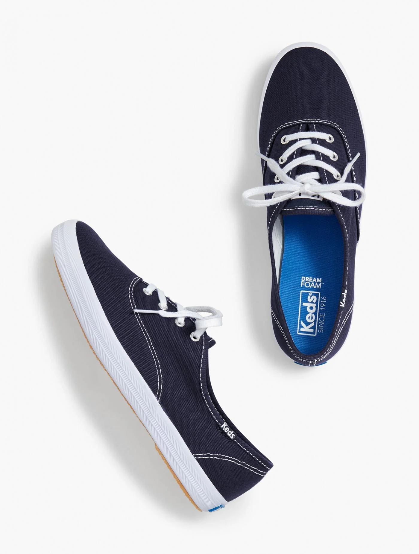 Sneakers | Keds&reg; Champion Sneakers &#8211; Classic Canvas NAVY &#8211; Talbots Womens