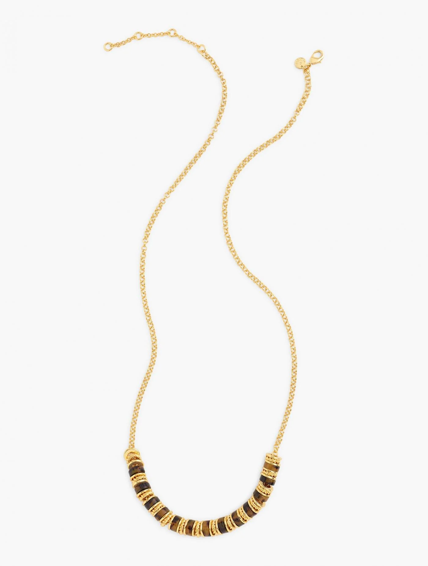 Jewelry | Tortoise &amp; Gold Beaded Necklace TORTOISE/GOLD &#8211; Talbots Womens