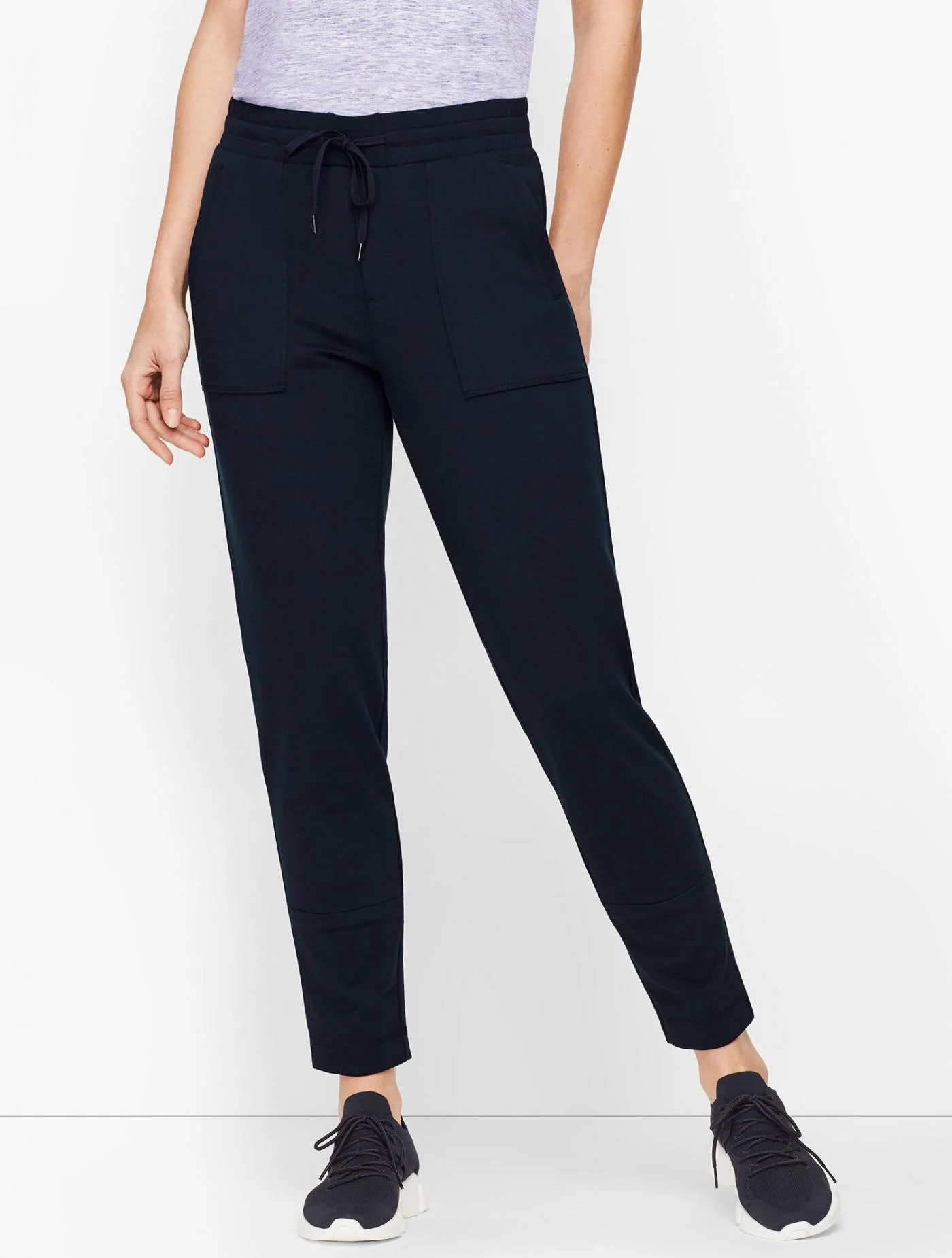 Pants | Pima Terry Jogger Pants INDIGO BLUE &#8211; Talbots Womens