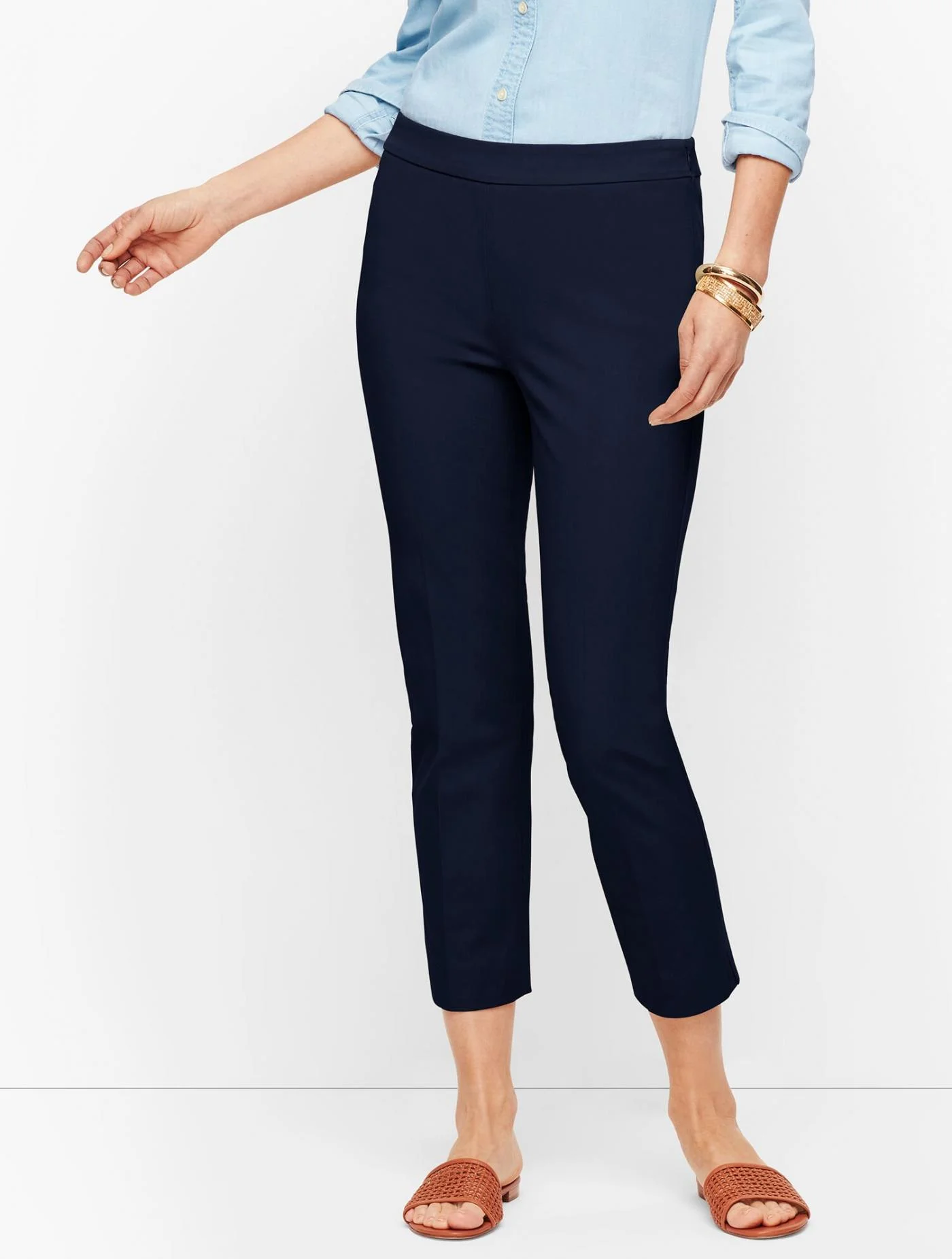 Pants | Talbots Chatham Crop Pants INDIGO &#8211; Talbots Womens