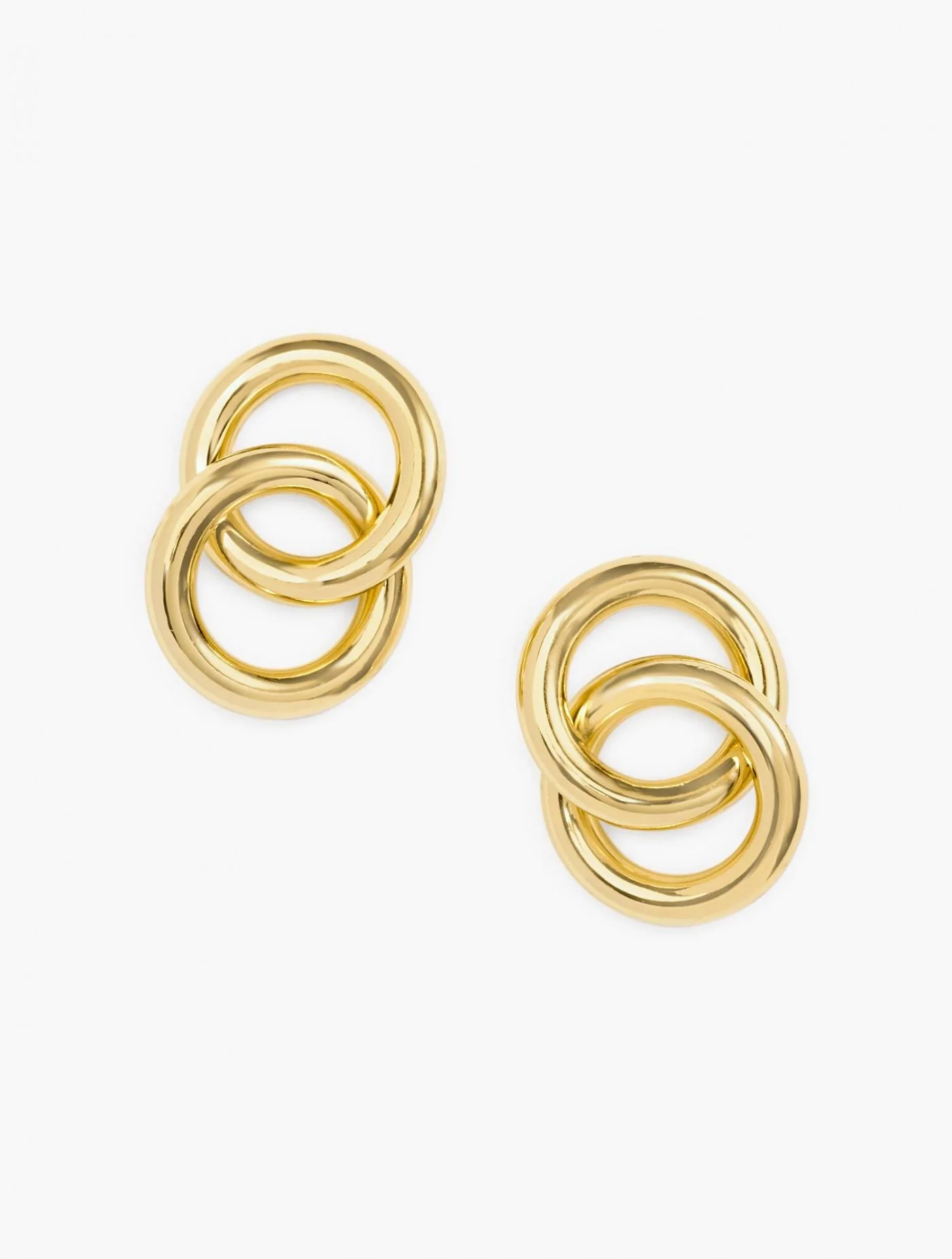 Jewelry | Double Link Earrings GOLD &#8211; Talbots Womens