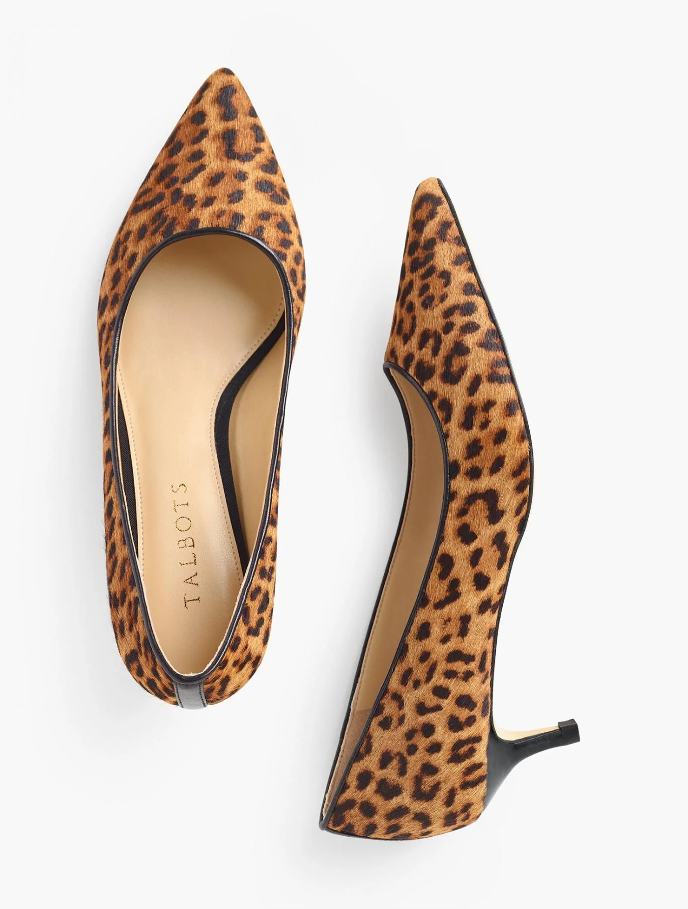 Heels | Sylvie Kitten Heel Pumps &#8211; Calf Hair CLASSIC LEOPARD &#8211; Talbots Womens