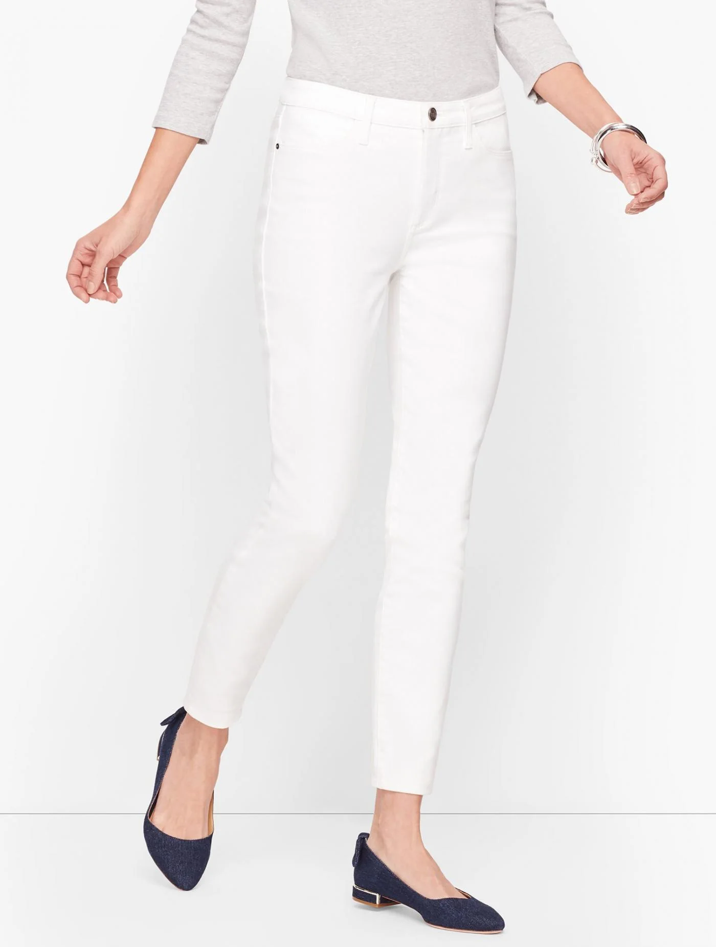 Jeans | Denim Jeggings &#8211; White WHITE &#8211; Talbots Womens