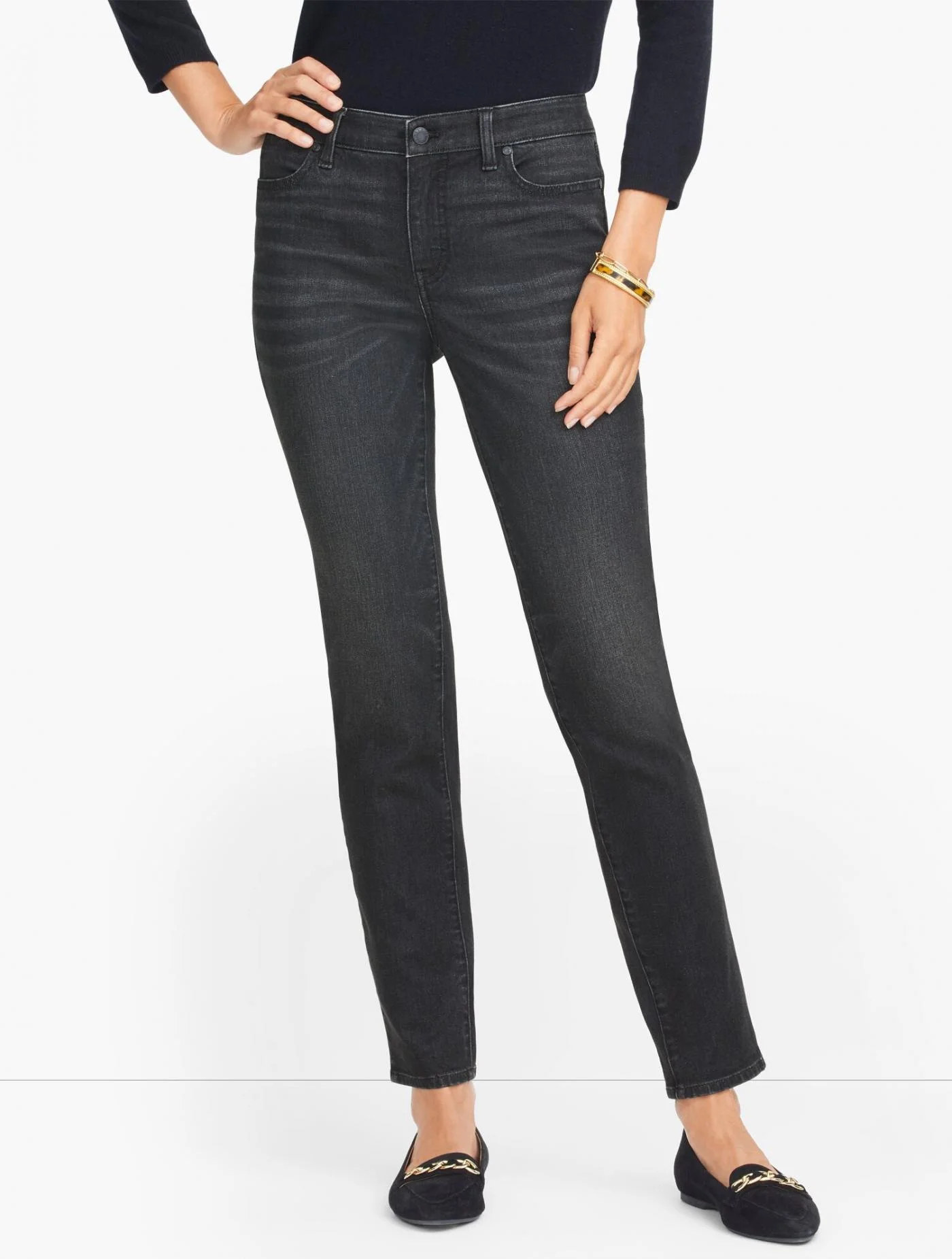 Jeans | Slim Ankle Jeans &#8211; Granite Wash GRANITE WASH &#8211; Talbots Womens