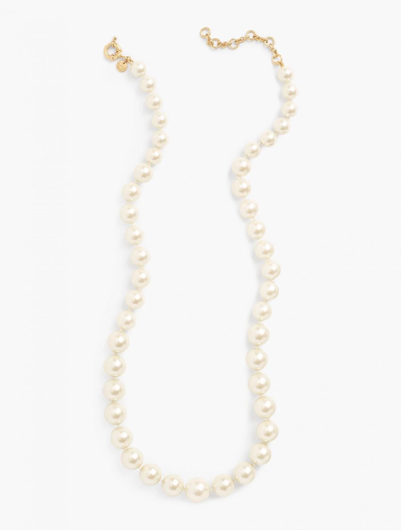 Jewelry | Classic Pearl Long Necklace IVORY PEARL/GOLD &#8211; Talbots Womens