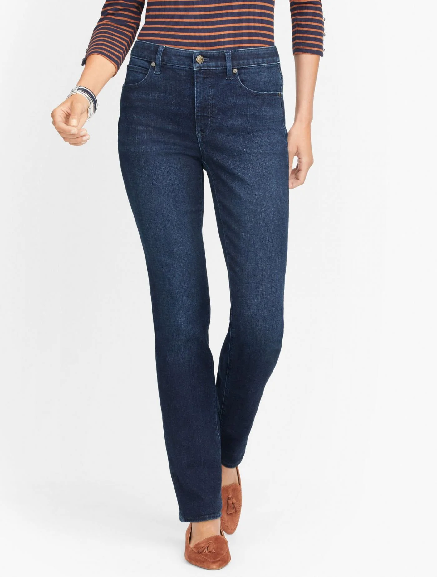 Jeans | Straight Leg Jeans &#8211; Nightfall Wash NIGHTFALL WASH &#8211; Talbots Womens