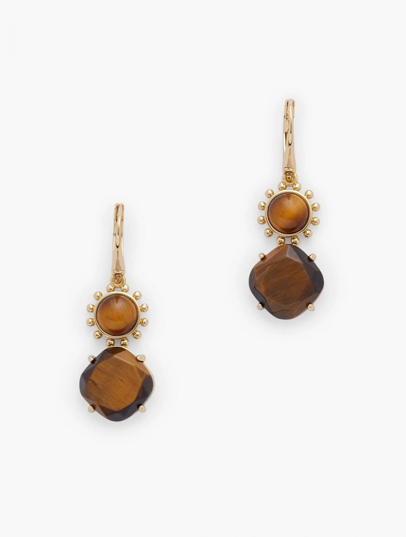 Jewelry | Tiger&#039;s Eye Drop Earrings TIGERS EYE/MULTI &#8211; Talbots Womens