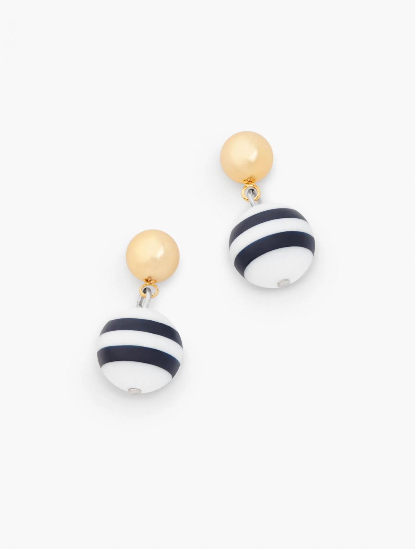 Jewelry | Breton Stripe Earrings INDIA INK MULTI &#8211; Talbots Womens